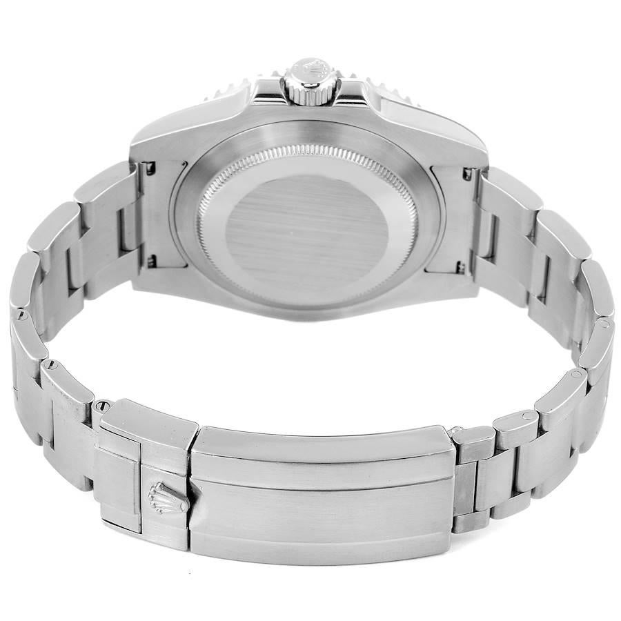 Rolex Submariner Ceramic Bezel Steel Men's Watch 116610 Box Card For Sale 6