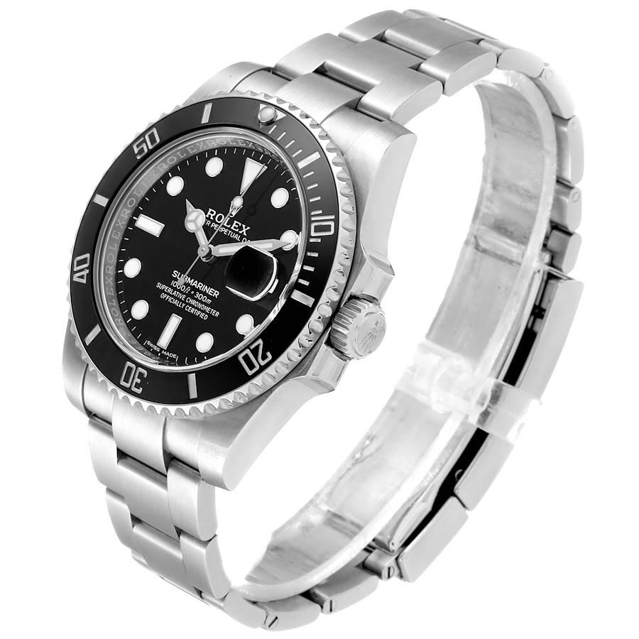 Rolex Submariner Ceramic Bezel Steel Men's Watch 116610 In Excellent Condition For Sale In Atlanta, GA