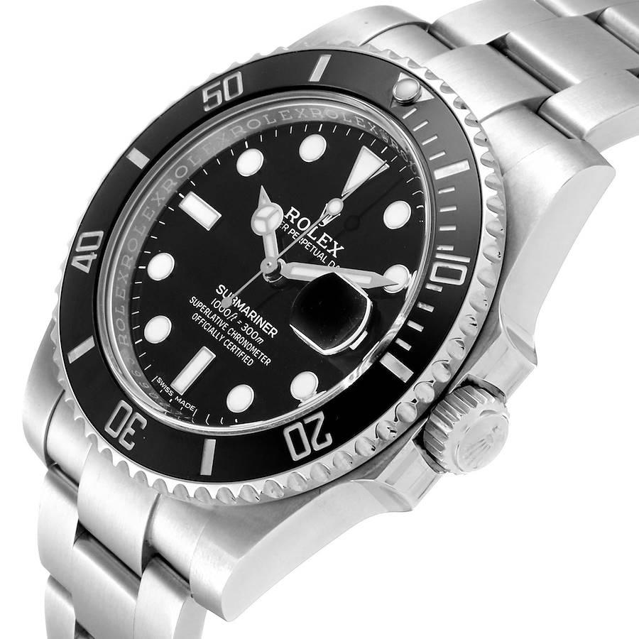 Rolex Submariner Ceramic Bezel Steel Men's Watch 116610 For Sale 1