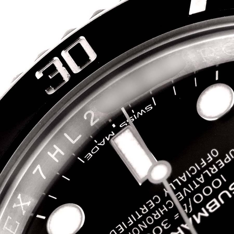 Rolex Submariner Ceramic Bezel Steel Men's Watch 116610 For Sale 2