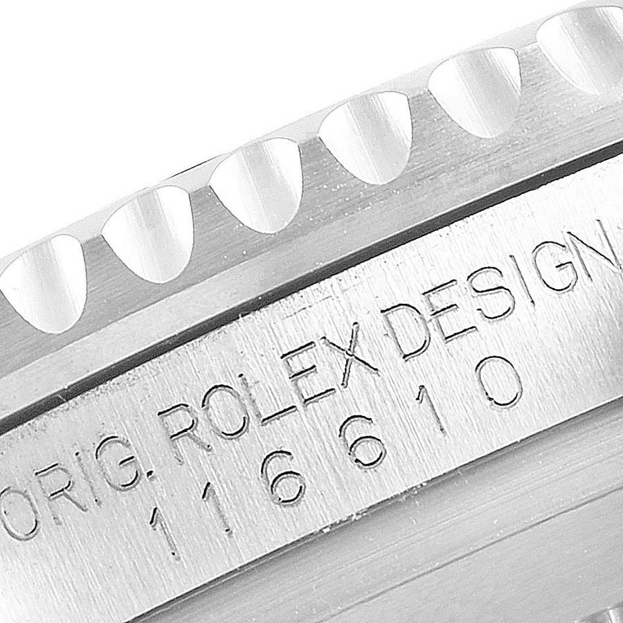 Rolex Submariner Ceramic Bezel Steel Men's Watch 116610 For Sale 3