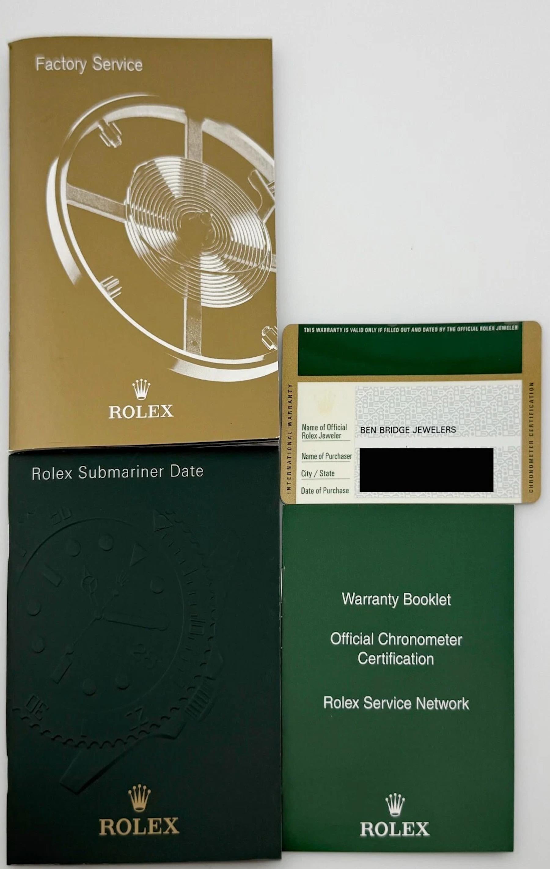 Rolex Submariner Date 116610 Stainless Steel Box Paper 40mm For Sale 5