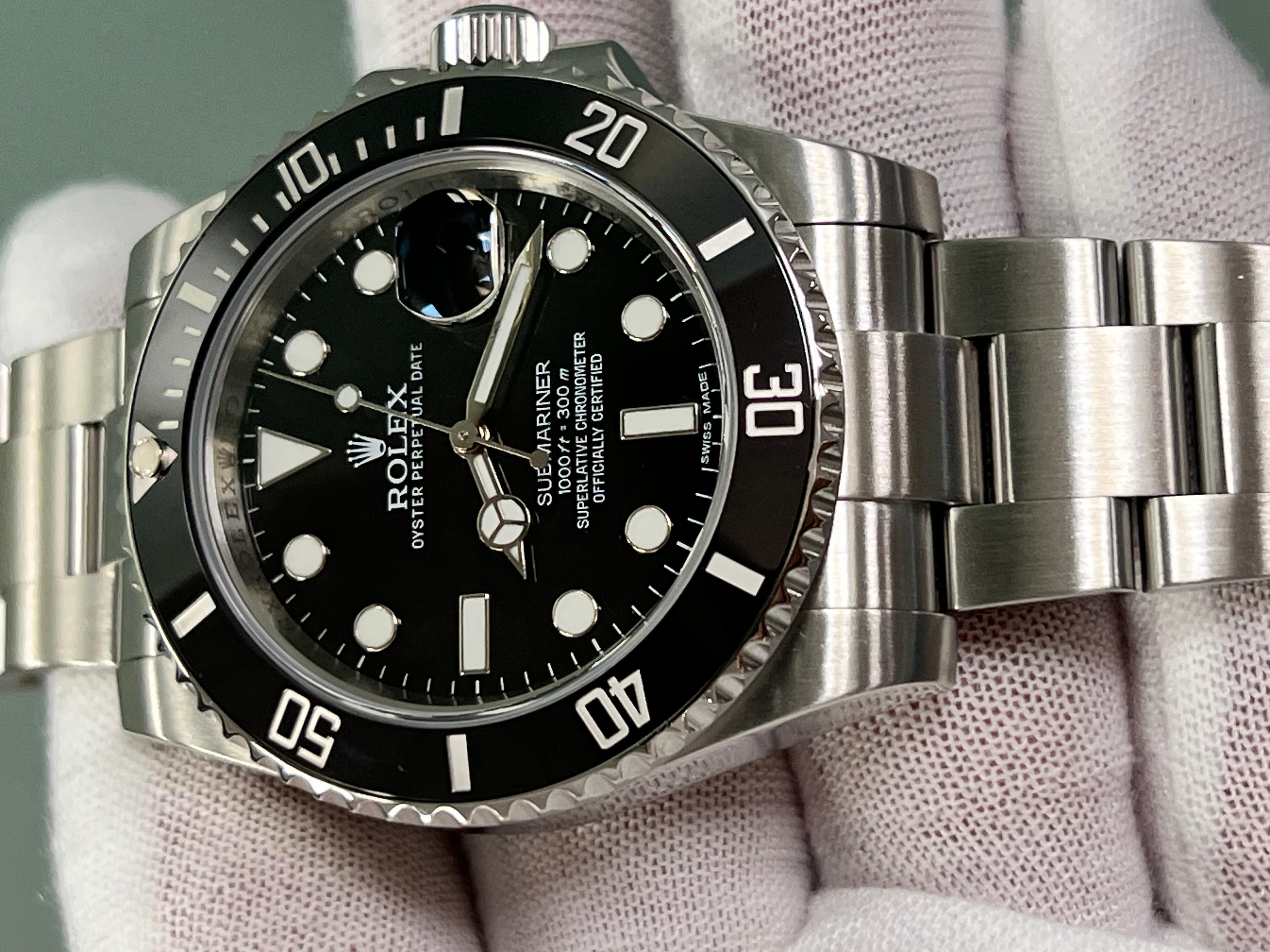 Rolex Submariner Date 116610LN 40mm Black Ceramic Stainless Steel 6