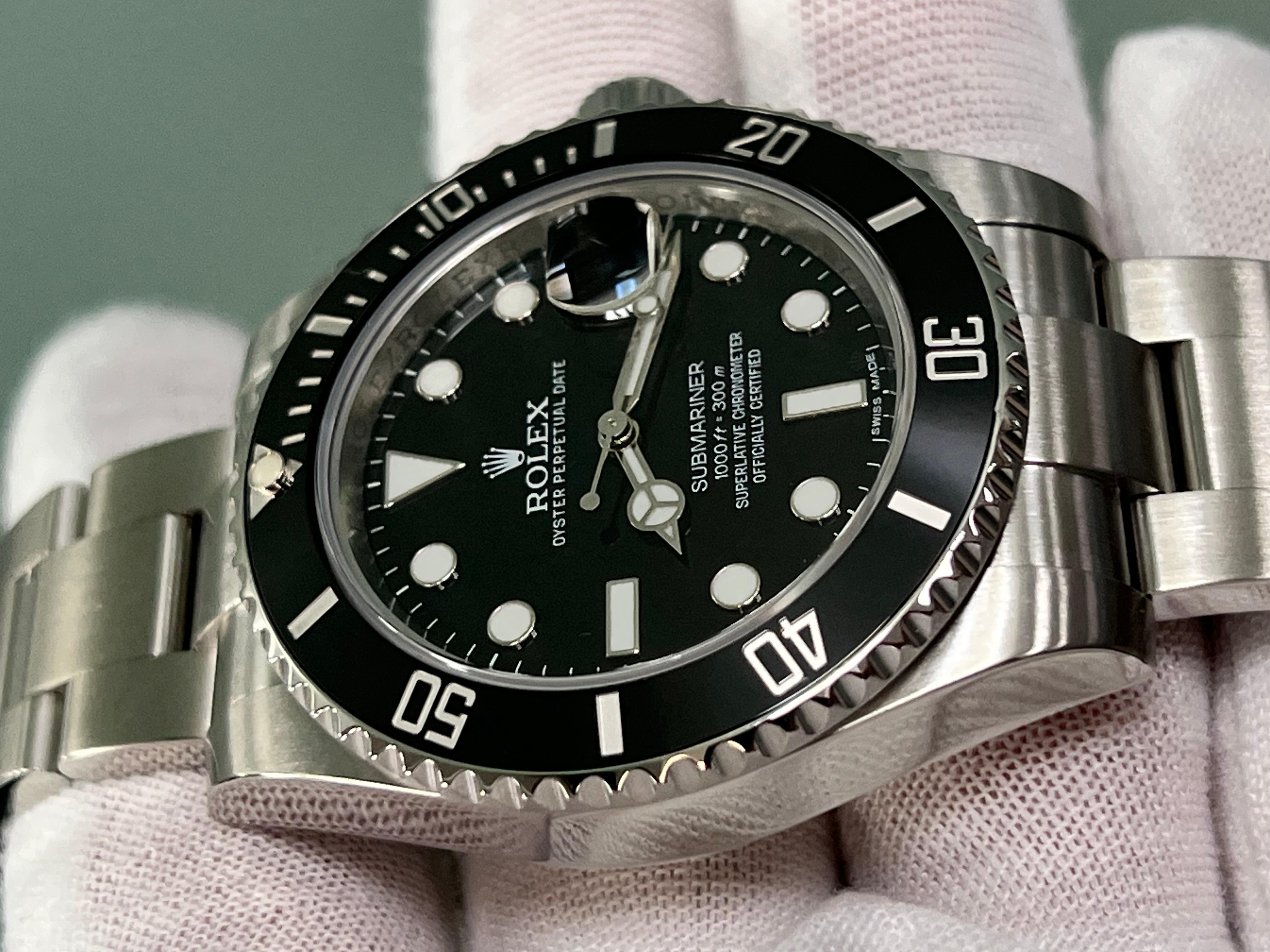 Rolex Submariner Date 116610LN 40mm Black Ceramic Stainless Steel 4