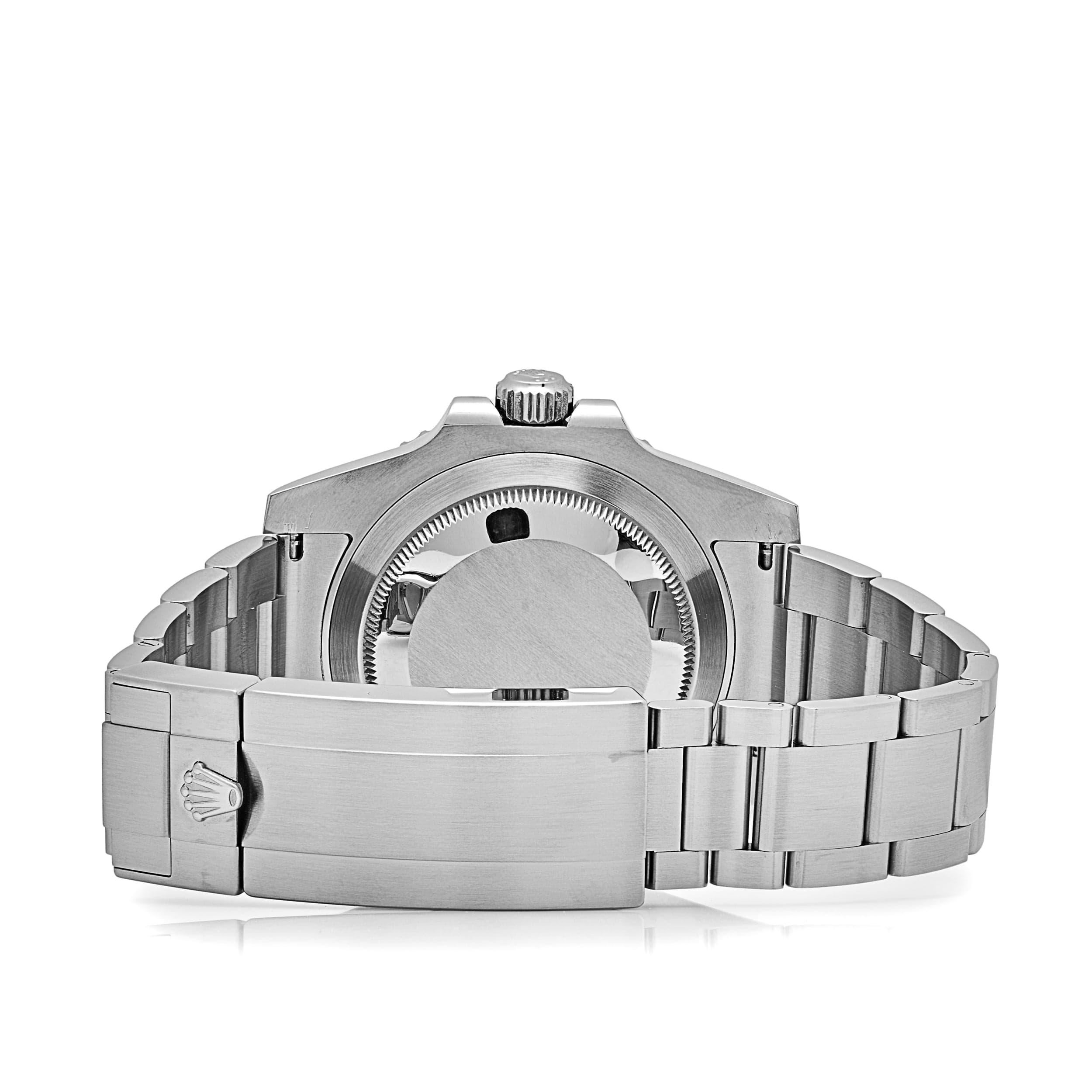 Rolex Submariner Date 116610LN Acier inoxydable Aftermarket Montre rose faite sur mesure en vente 3
