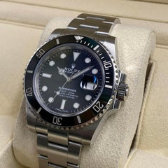 Rolex Submariner Date 116610LN Steel Ceramic Black Dial Watch Full Kit