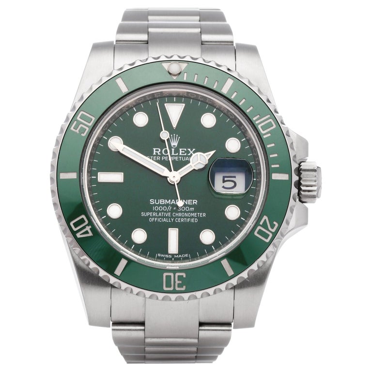 Rolex Submariner Date Hulk Men's Watch