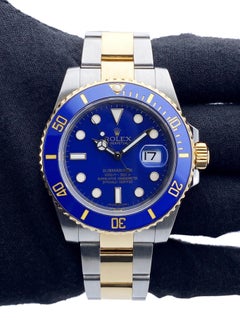 Rolex Submariner Date 116613LB Blue Dial Mens Watch Box Papers