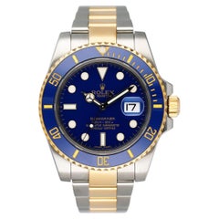 Rolex Submariner Date 116613LB Blue Dial Mens Watch Box Papers