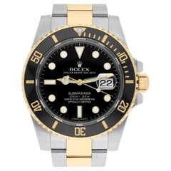 Rolex Submariner Date 116613LN 18k Gold/Steel Keramikuhr komplett