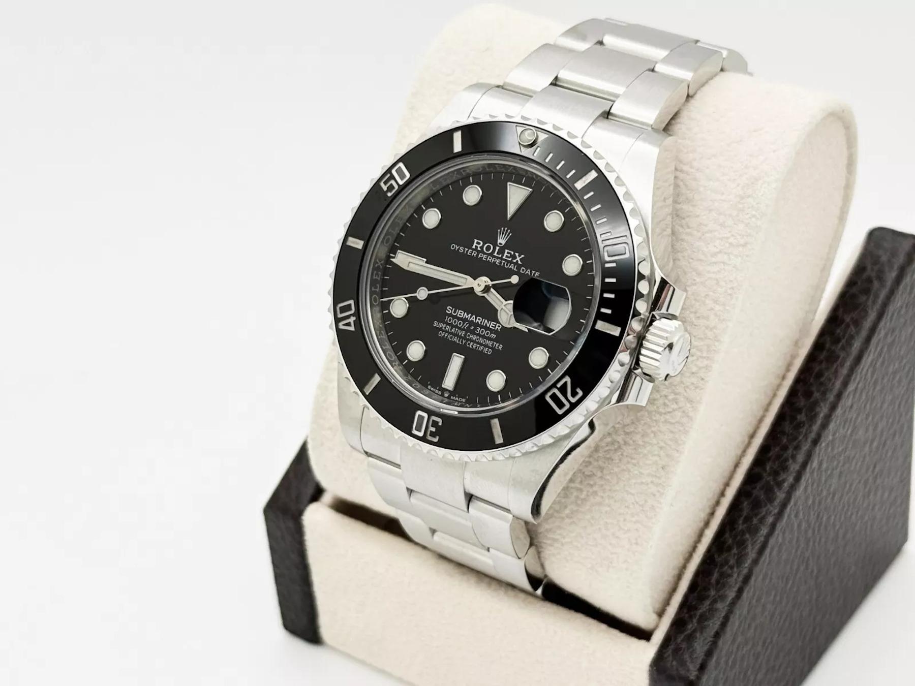 Rolex Submariner Date 126610LN 41mm Black Ceramic Stainless Steel Box Paper 2023 1