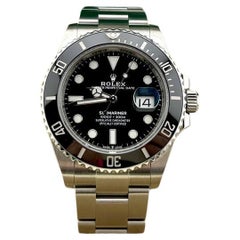 Rolex Submariner Date 126610LN 41mm Black Ceramic Stainless Steel Box Paper