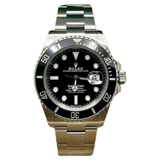 Rolex Submariner Date 126610LN 41mm Black Ceramic Steel Box Paper 2022 Stickers