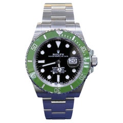 Rolex Submariner Date 126610LV Kermit MK2 41mm Black Dial Green Bezel Watch