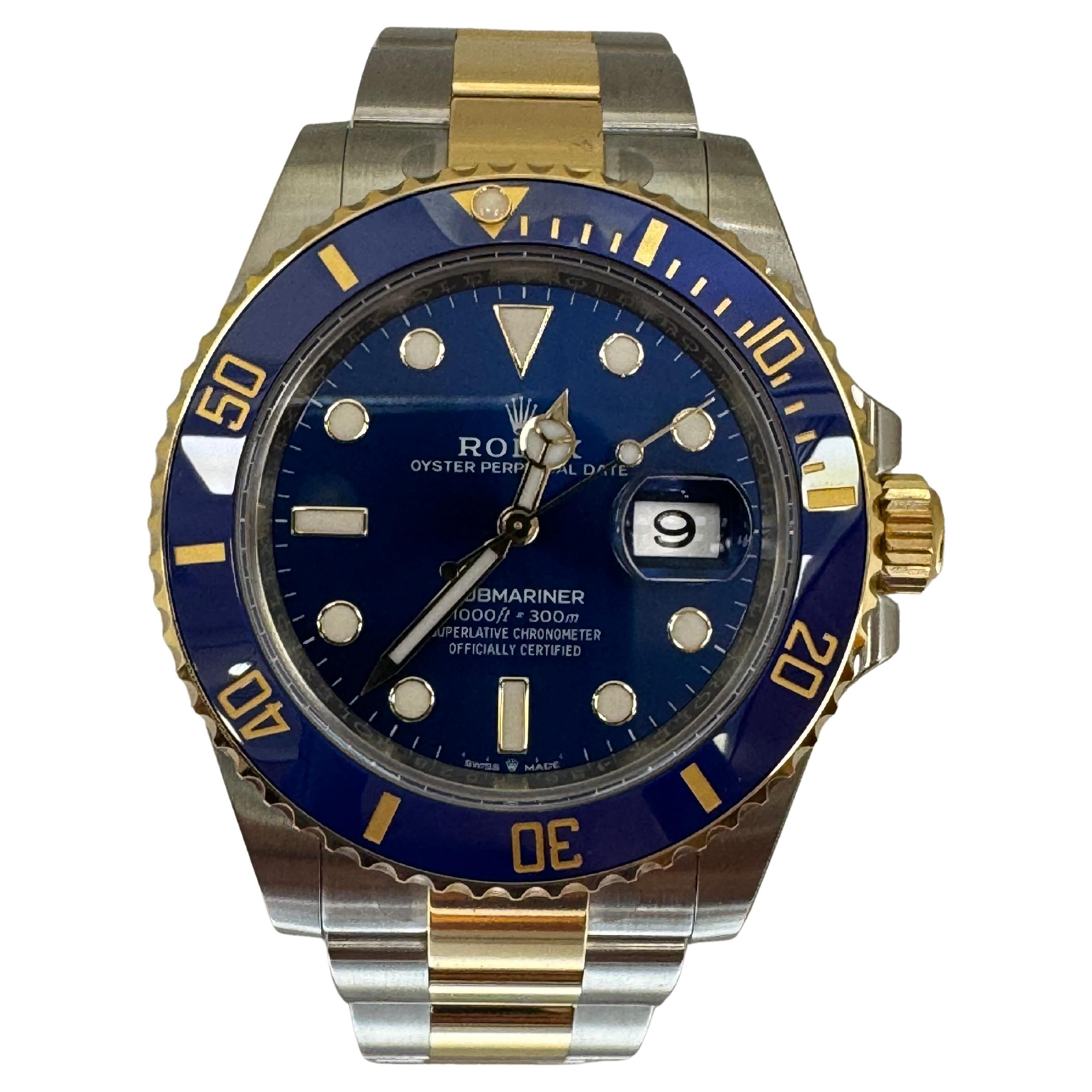 What is the blue Rolex Submariner called?