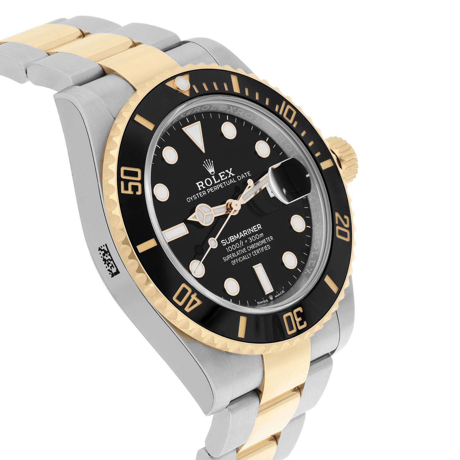Rolex Submariner Date 126613LN Black Dial 18k Gold/Steel, Ceramic Complete Watch 1