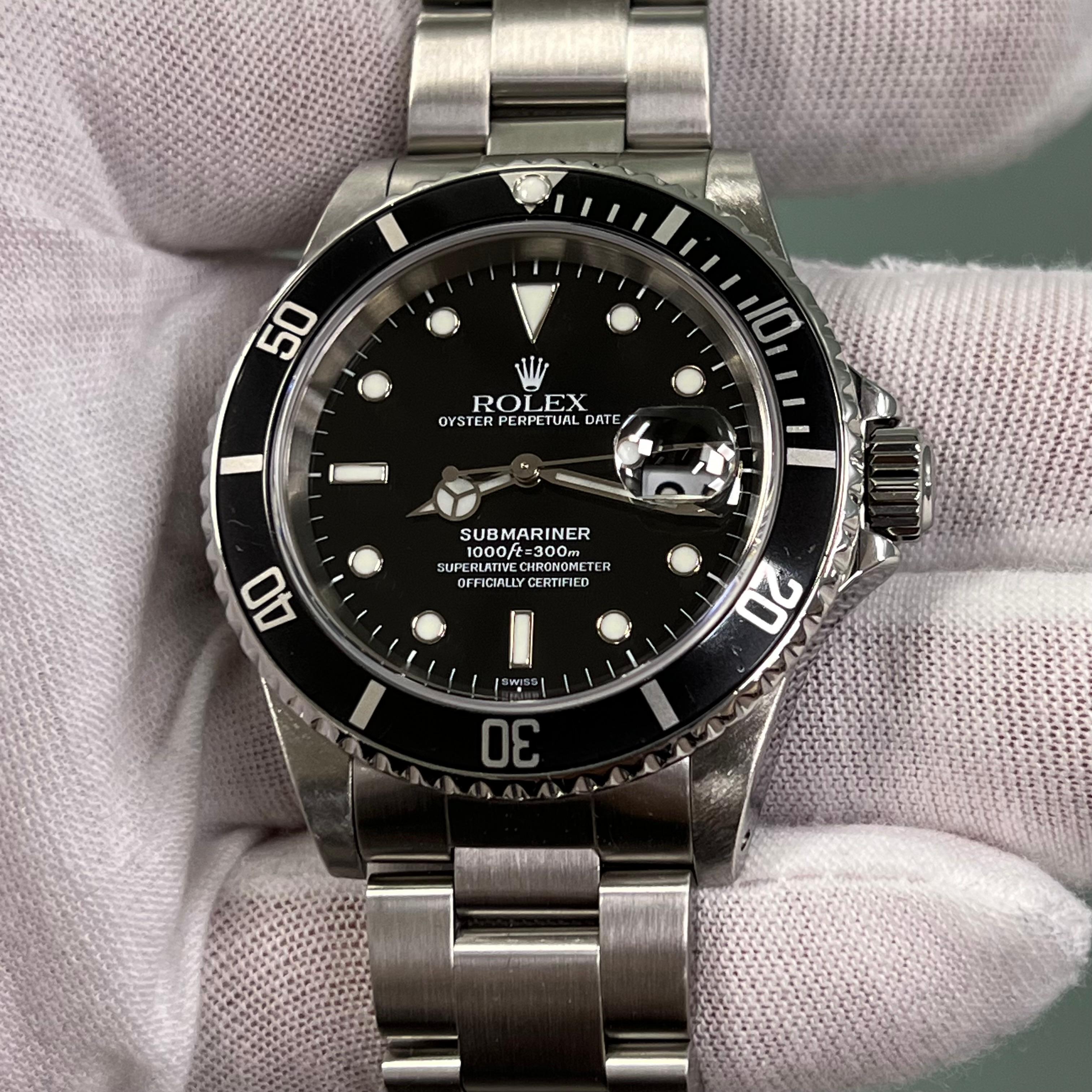 Rolex Submariner Date 16610 40mm Black Dial Stainless Steel 4