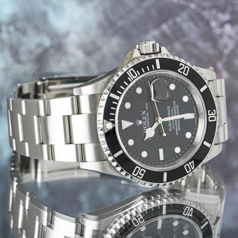 Rolex Submariner datiert 16610 im Angebot 4