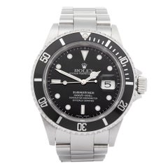 Rolex Submariner Date 16610 Men's Stainless Steel Watch