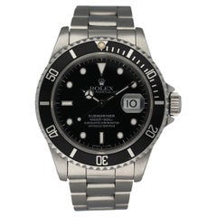 Rolex Submariner Date 16610 Men's Watch Box & Papers