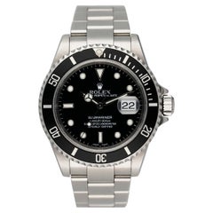 Rolex Submariner Date 16610 Mens Watch Box Papers