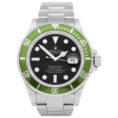 Rolex Submariner Date 16610LV Men Stainless Steel Watch