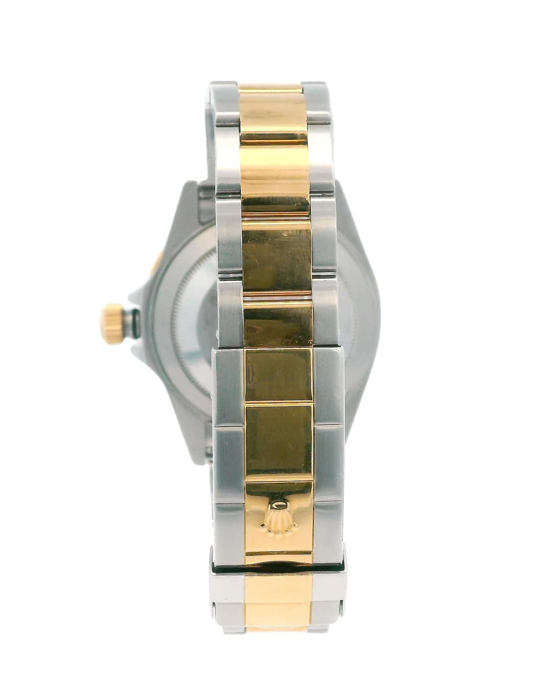 Rolex Submariner Date 16613 Blue Dial Mens Watch Box Papers & Service Papers For Sale 4