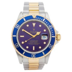 Rolex Submariner Date 16613 Men's Stainless Steel and Yellow Gold Watch