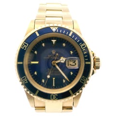 Rolex Submariner Date 1680 Blue Nipple Dial Mens Watch