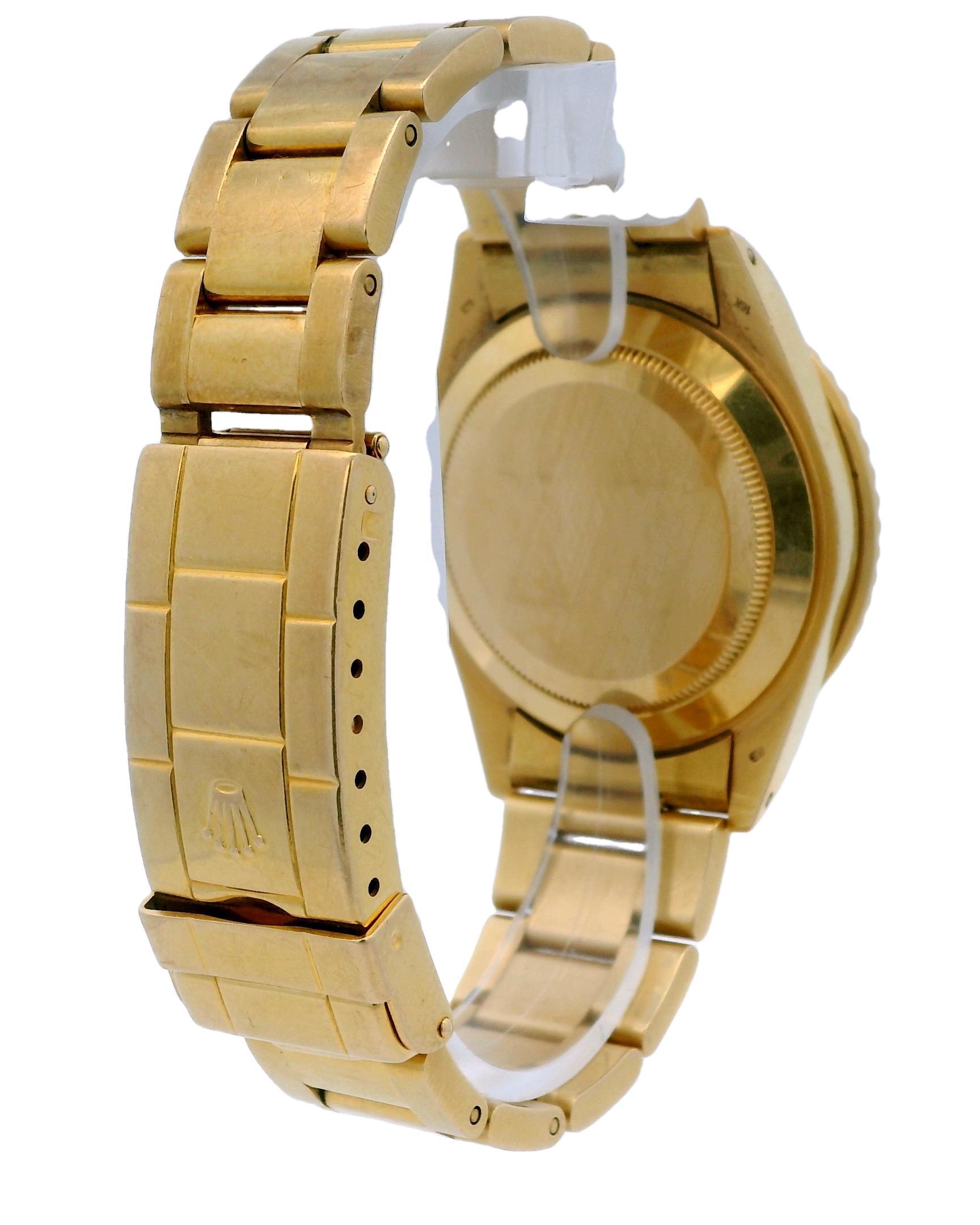 Rolex Submariner Date 16808 Tropical Nipple Dial Men's Watch 1