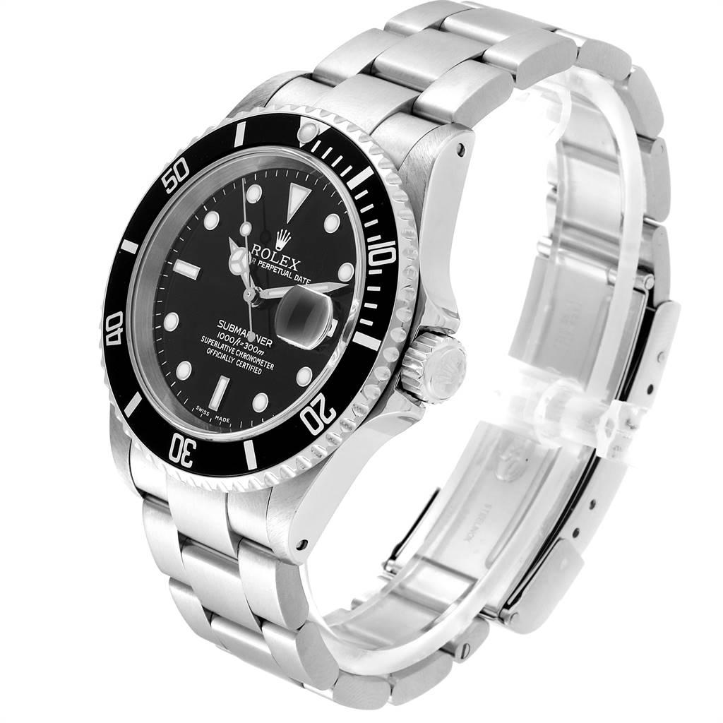 Rolex Submariner Date 40 Stainless Steel Automatic Men's Watch 16610 1