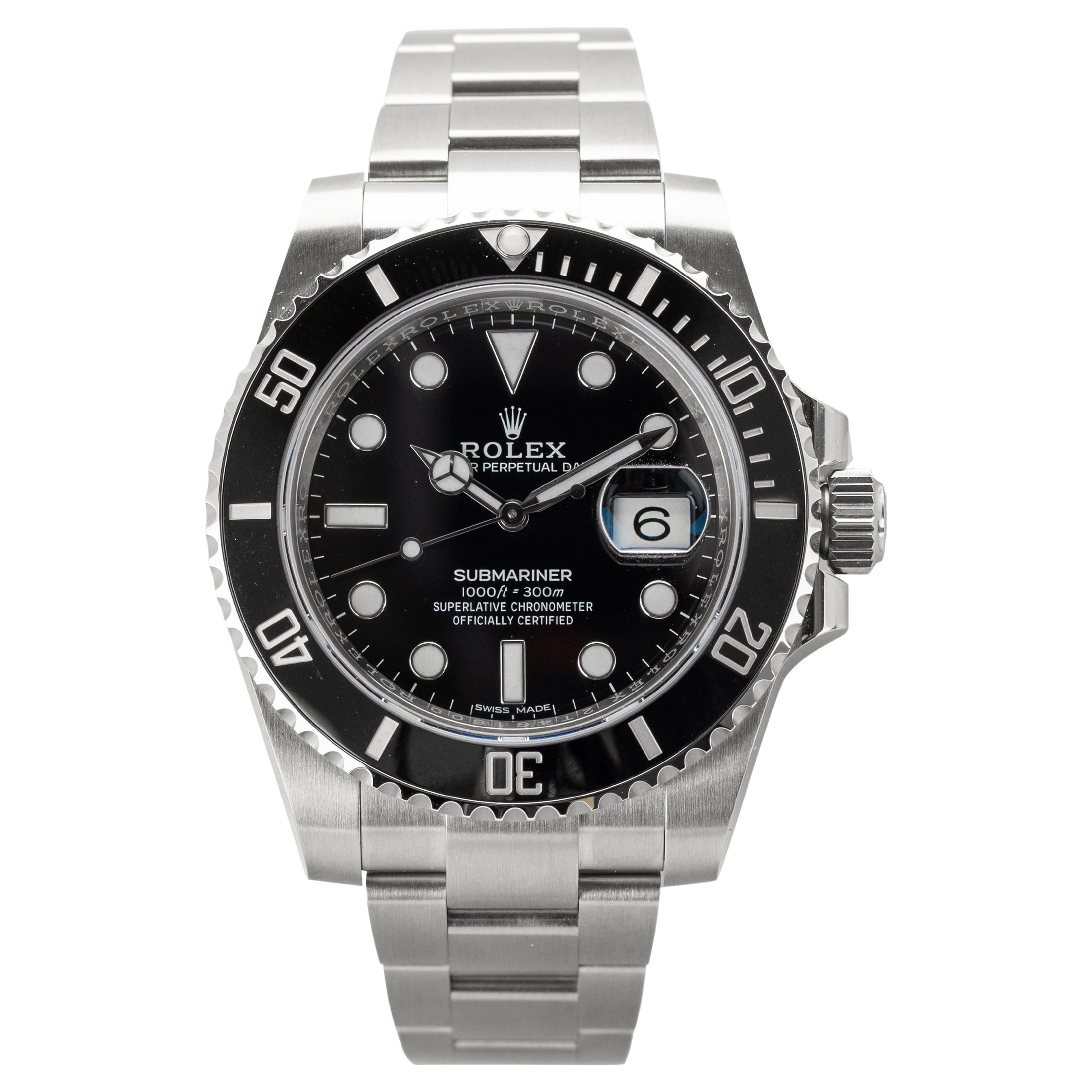 Rolex Submariner Date 40mm 116610LN 2019 Unworn  For Sale