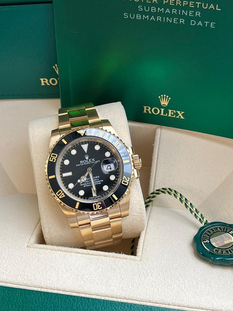 Rolex Submariner Yellow gold