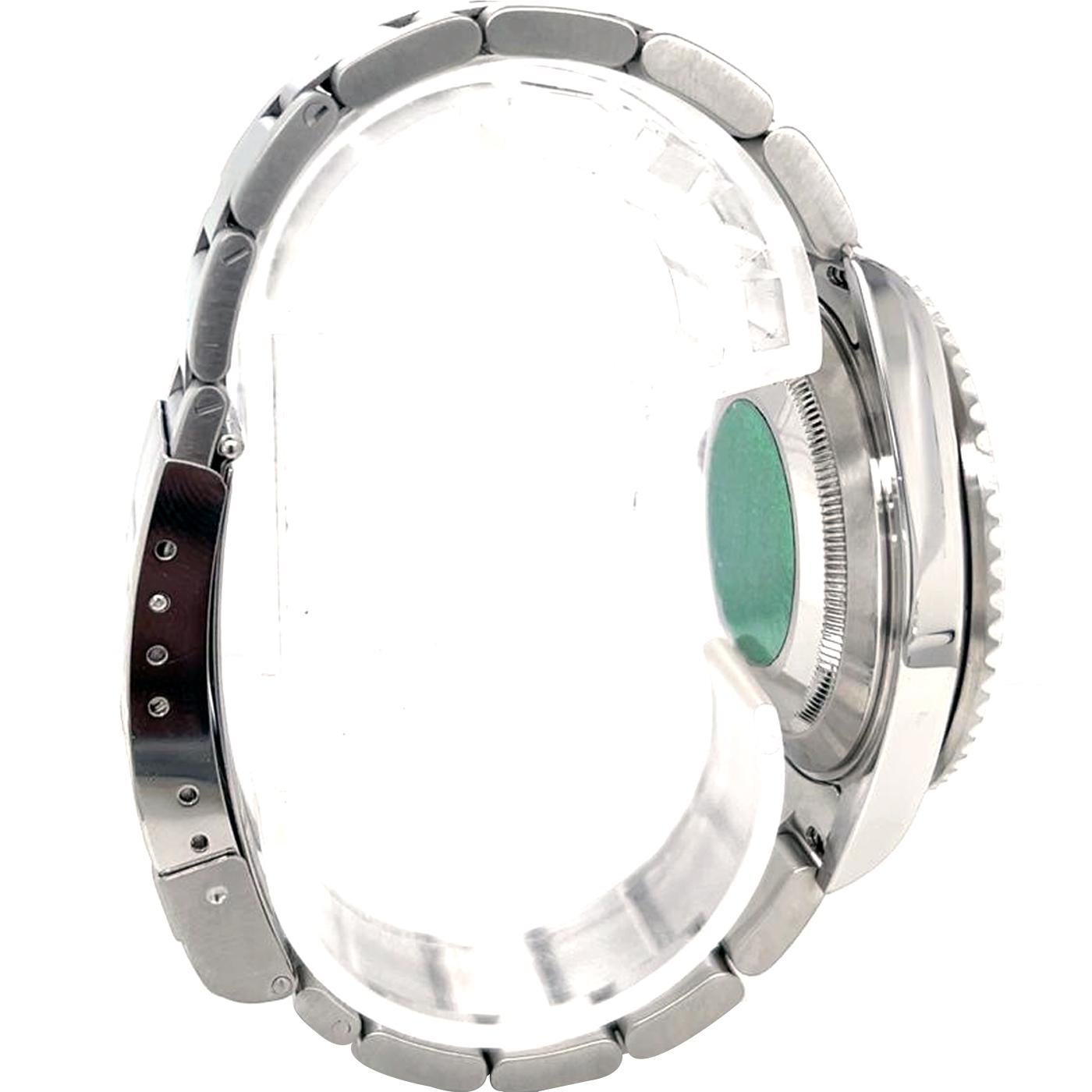 Rolex Submariner Edelstahl Oyster Herrenuhr 16610 mit schwarzem Zifferblatt 5