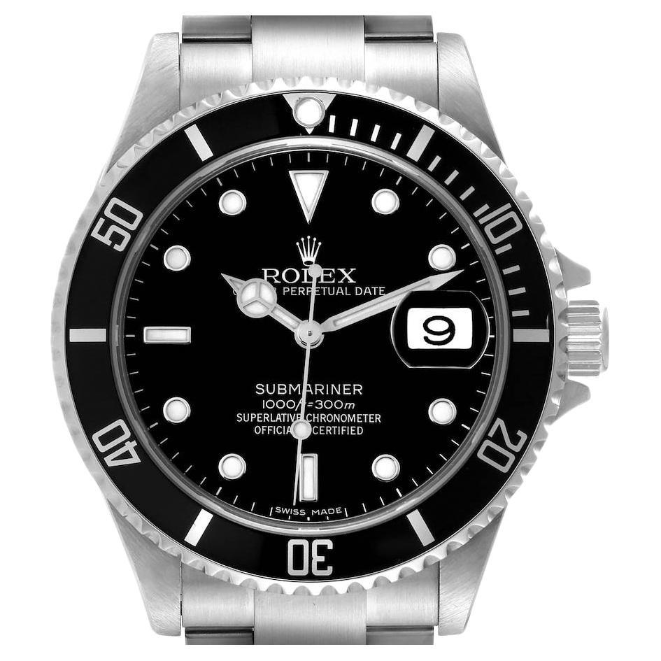 SUBMARINER DATE 40MM CUSTOM BLACK BEZEL BLACK BEAR DIAL