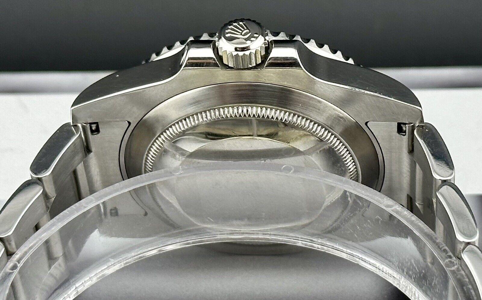Reloj Rolex Submariner Date 40mm Acero Inoxidable Cerámico Esfera Negra Hombre 116610LN en venta 2