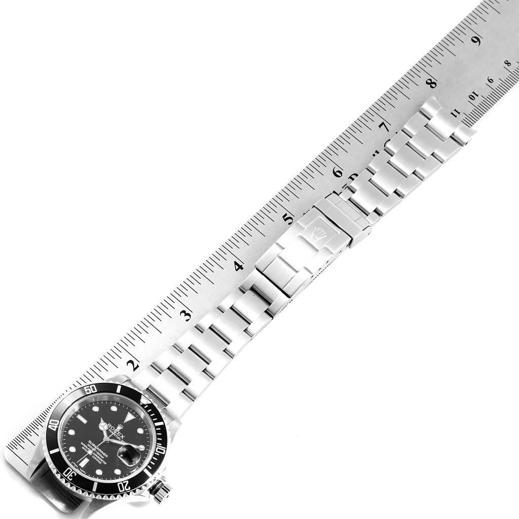 Rolex Submariner Date Stainless Steel Men’s Watch 16610 6