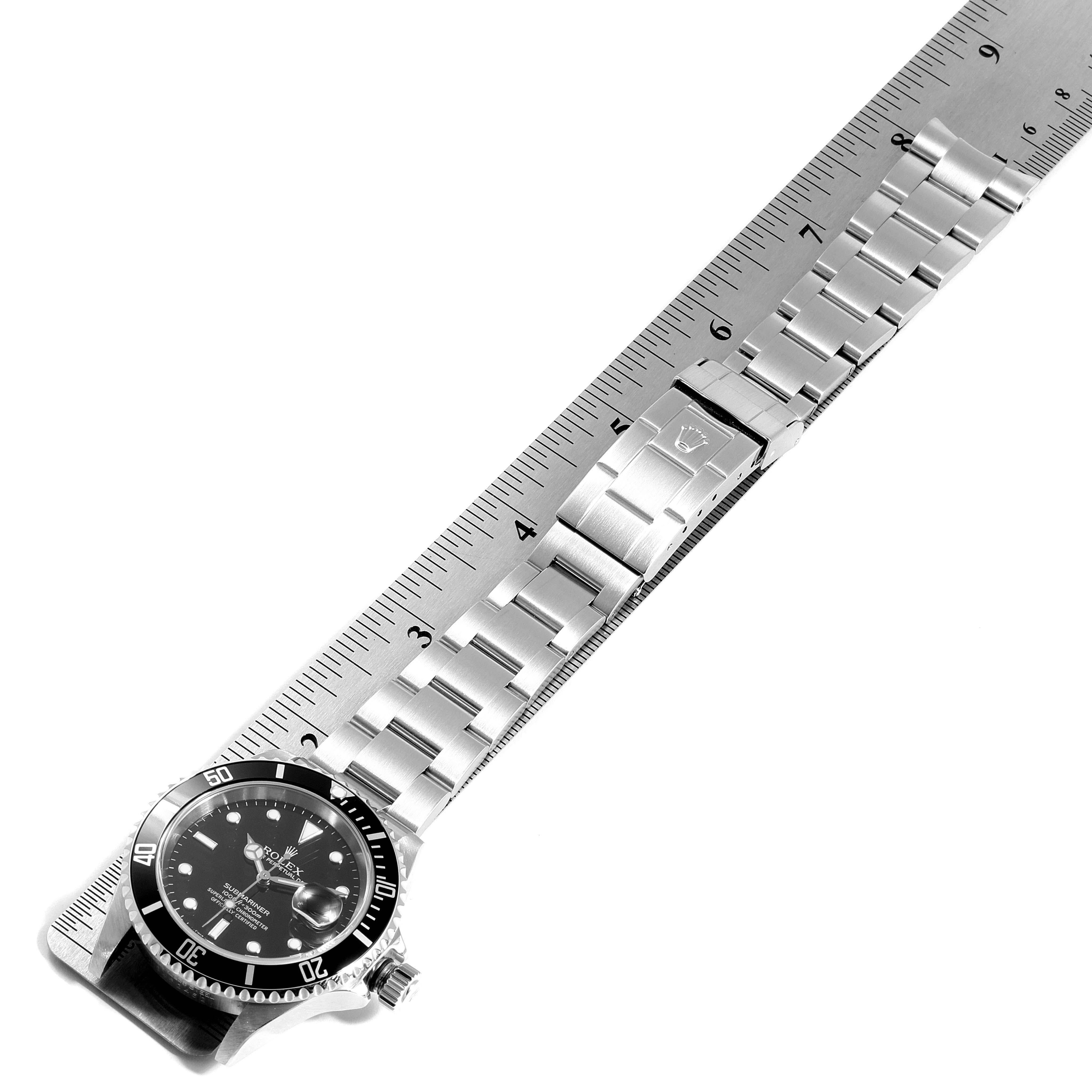 Rolex Submariner Date Stainless Steel Men's Watch 16610 7