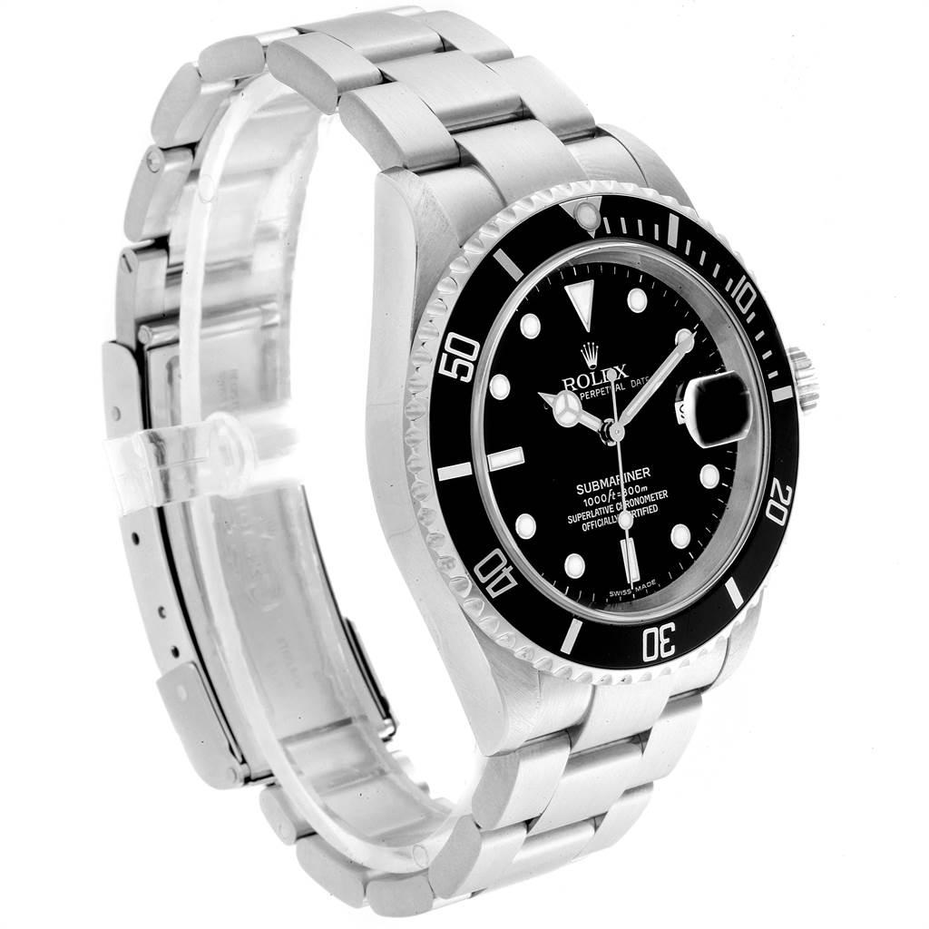 Rolex Submariner Date Stainless Steel Men's Watch 16610 1