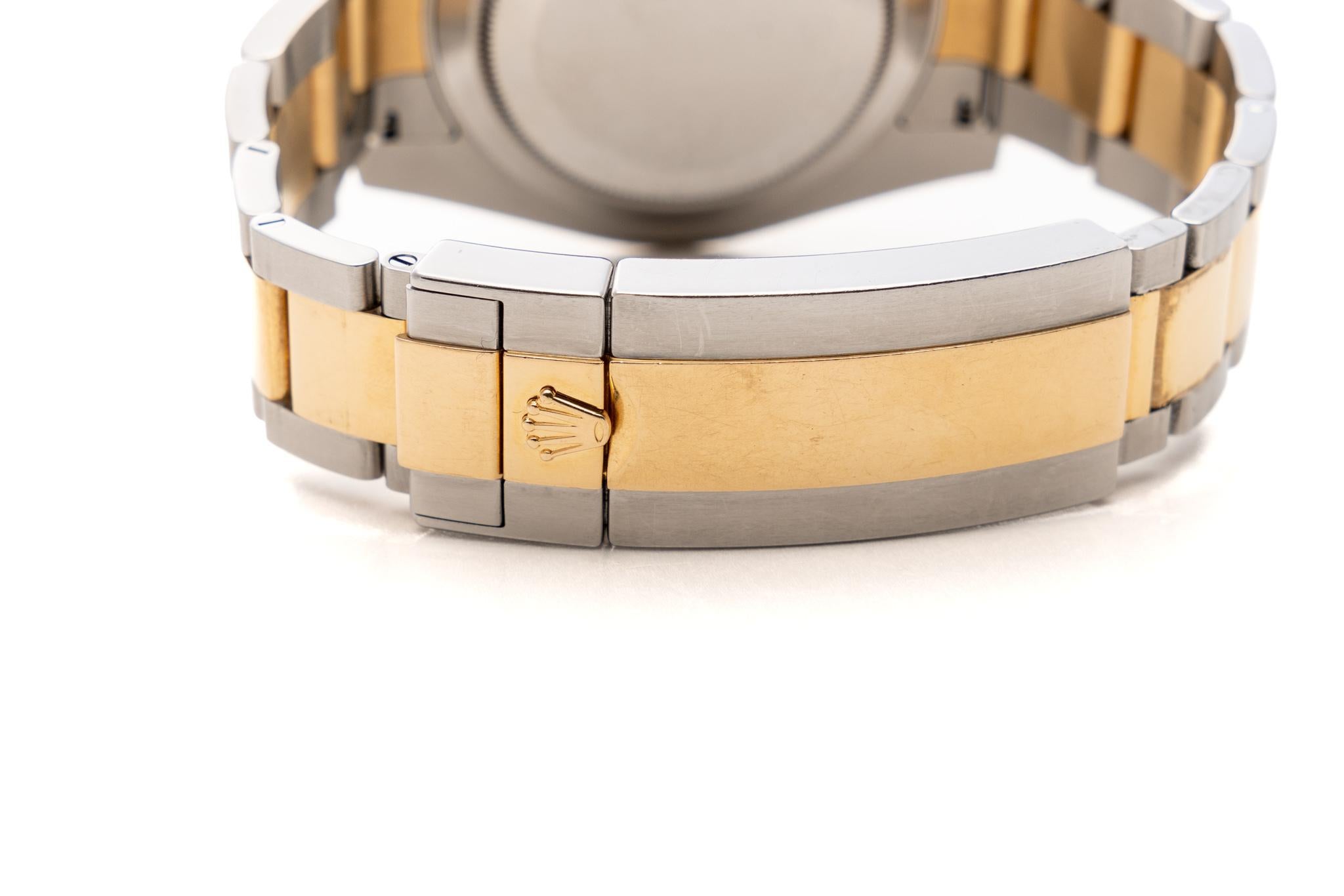 Rolex Submariner Date 40mm Two Tone Blue Ceramic Dial Oyster Ref: 116613LB 4