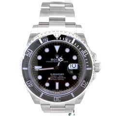 Rolex Submariner Date 41 Black Dial Oyster Stainless Steel Bracelet Watch 16610