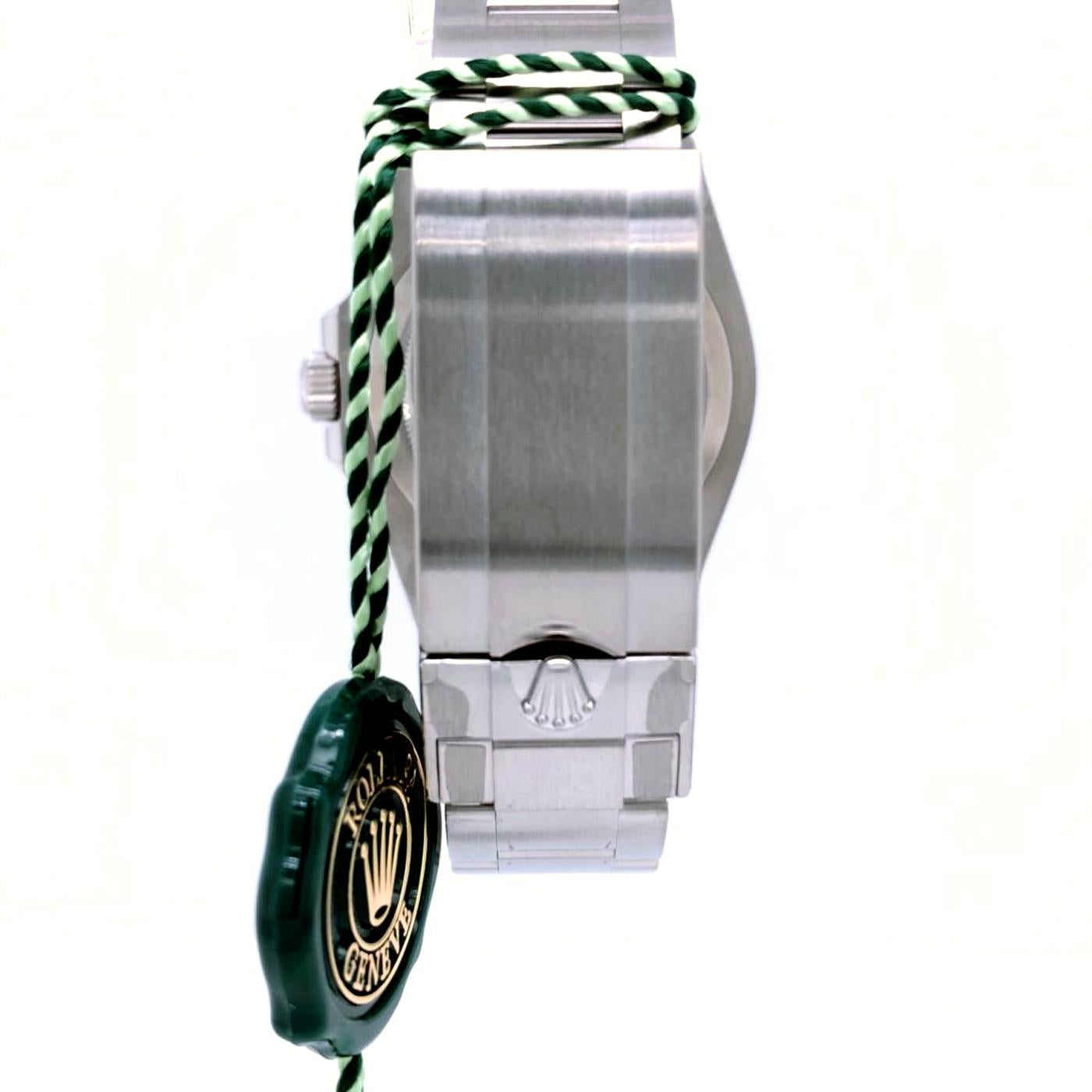 Men's Rolex Submariner Date 41 Black Dial Oyster Stainless Steel Bracelet Watch 16610