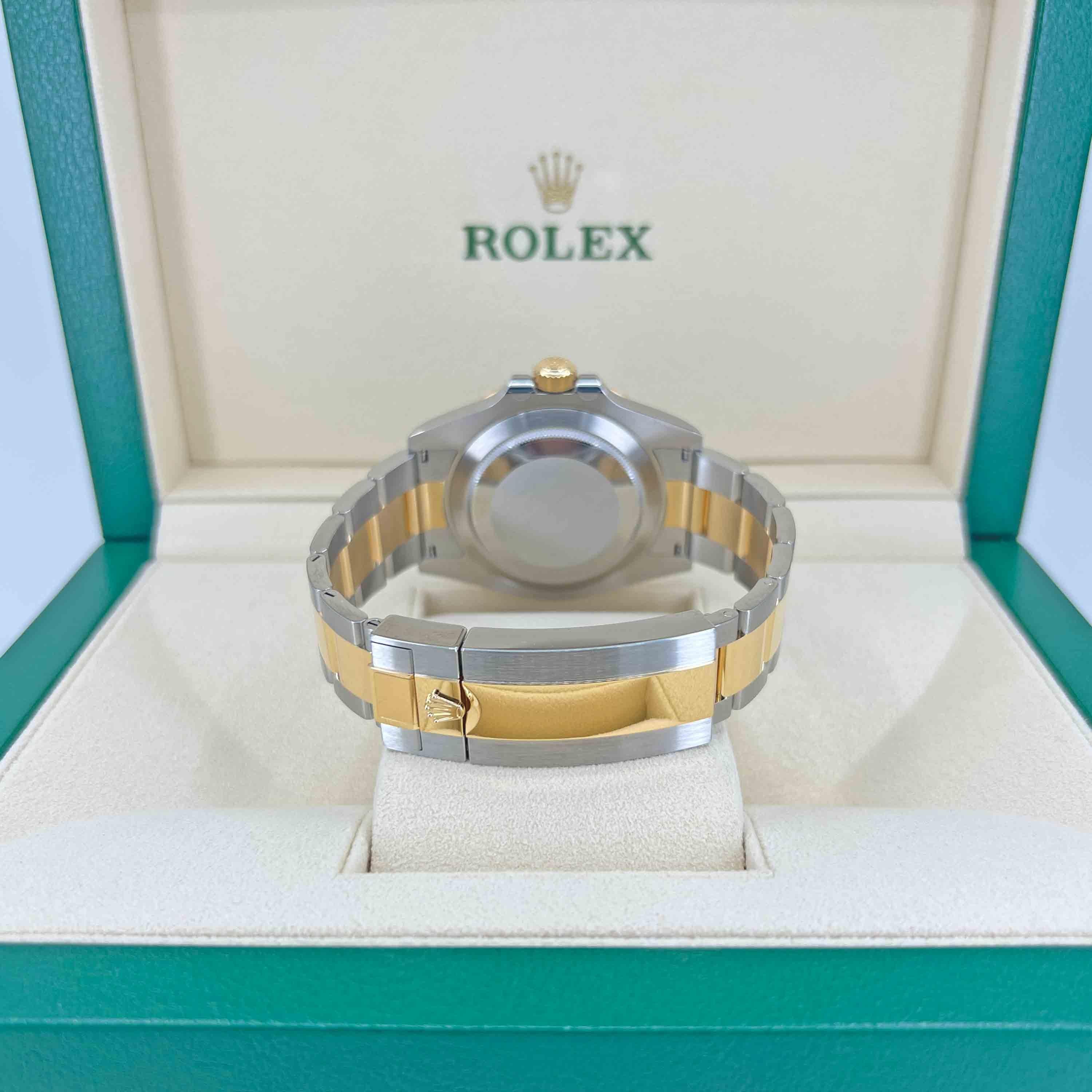 Rolex Submariner Date, 18k YG/SS, Blue Dial, Ref# 126613LB, Unworn Watch, 2022 For Sale 3