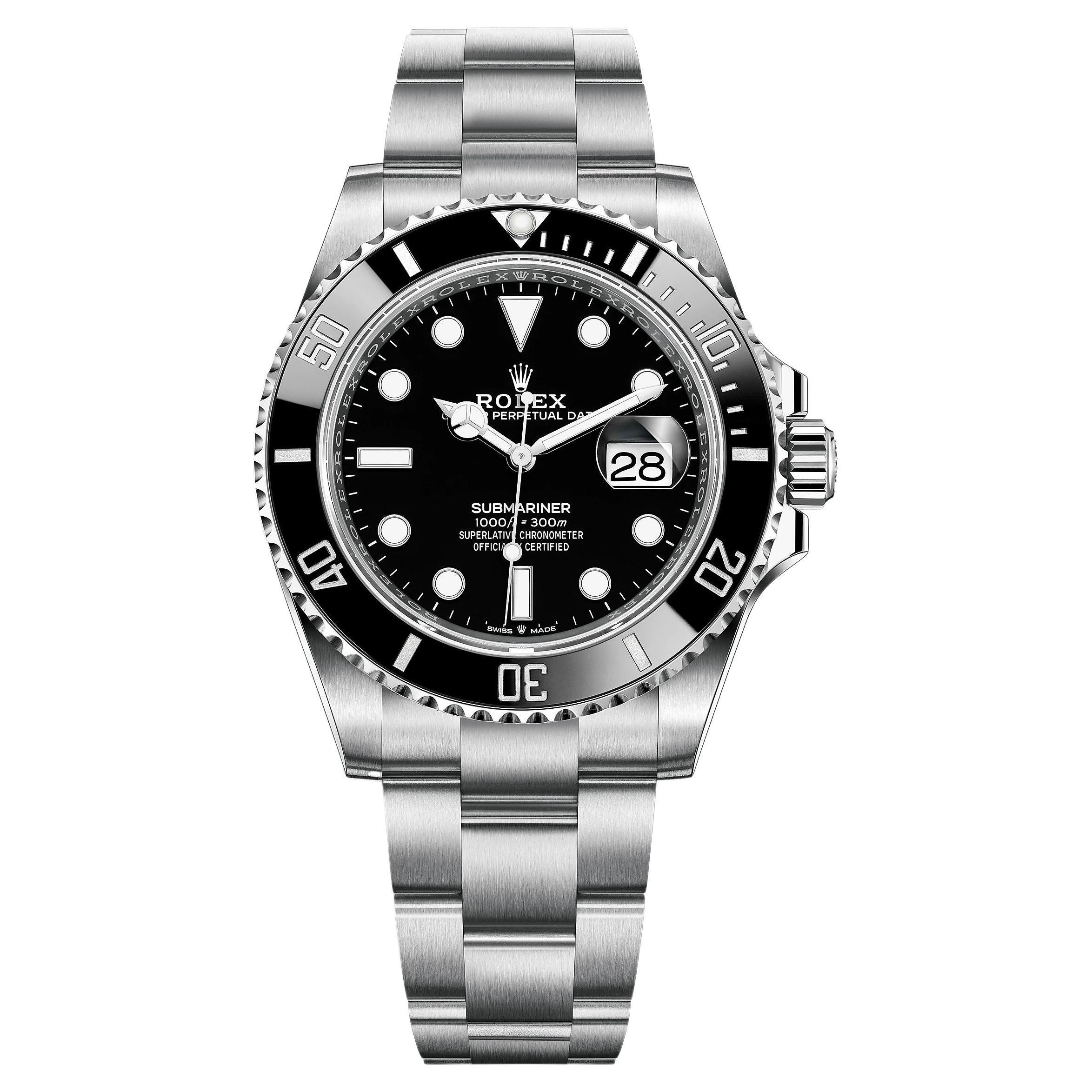 Rolex Submariner Date, 2022, 126610LN, Unworn Watch, Complete For Sale