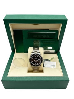 Rolex Submariner Date 41mm 126610LN Black Ceramic Steel Box Paper Stickers