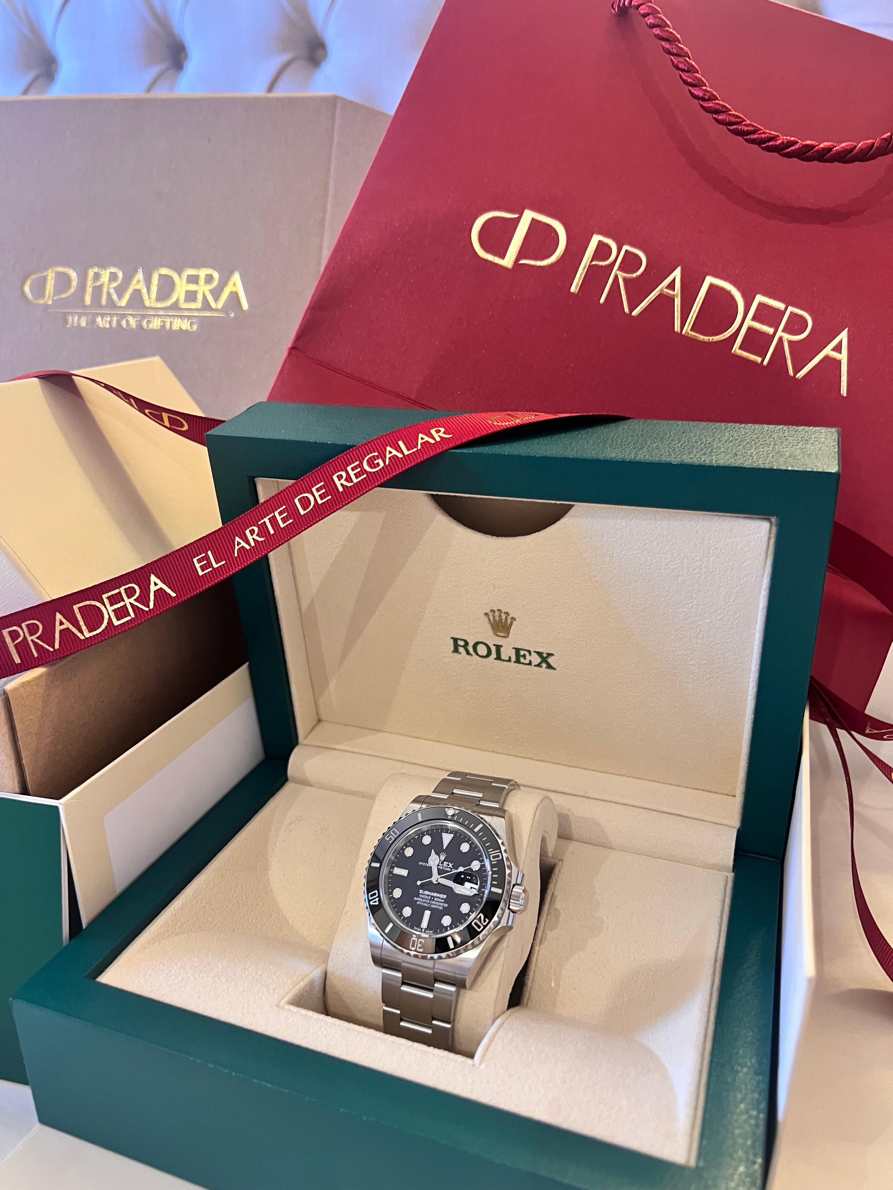 Rolex Submariner Date 41mm Oystersteel with box and papers For Sale 4