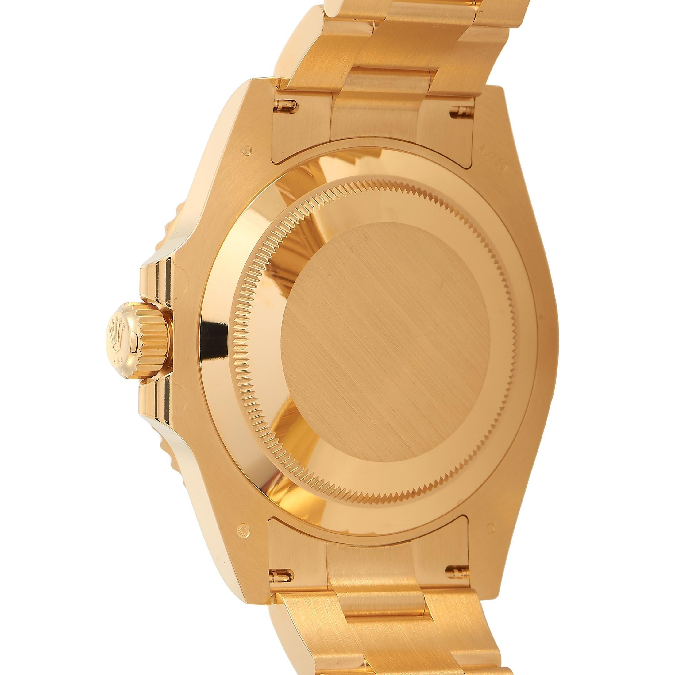 rolex all gold submariner