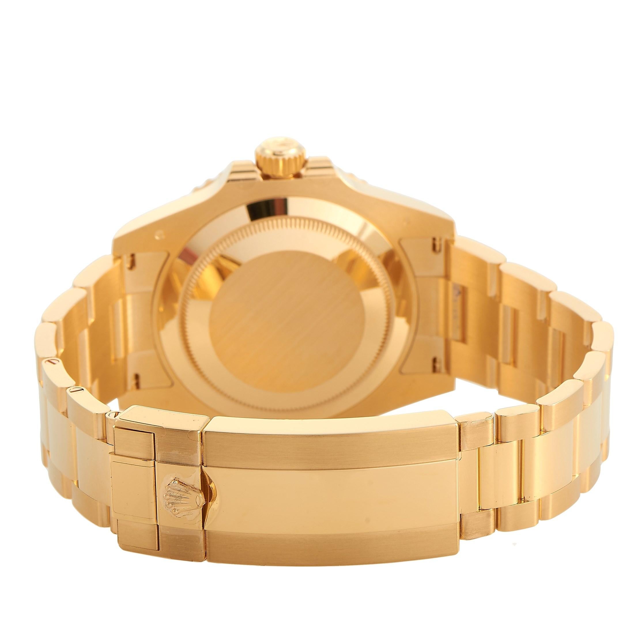 rolex submariner goud blauw