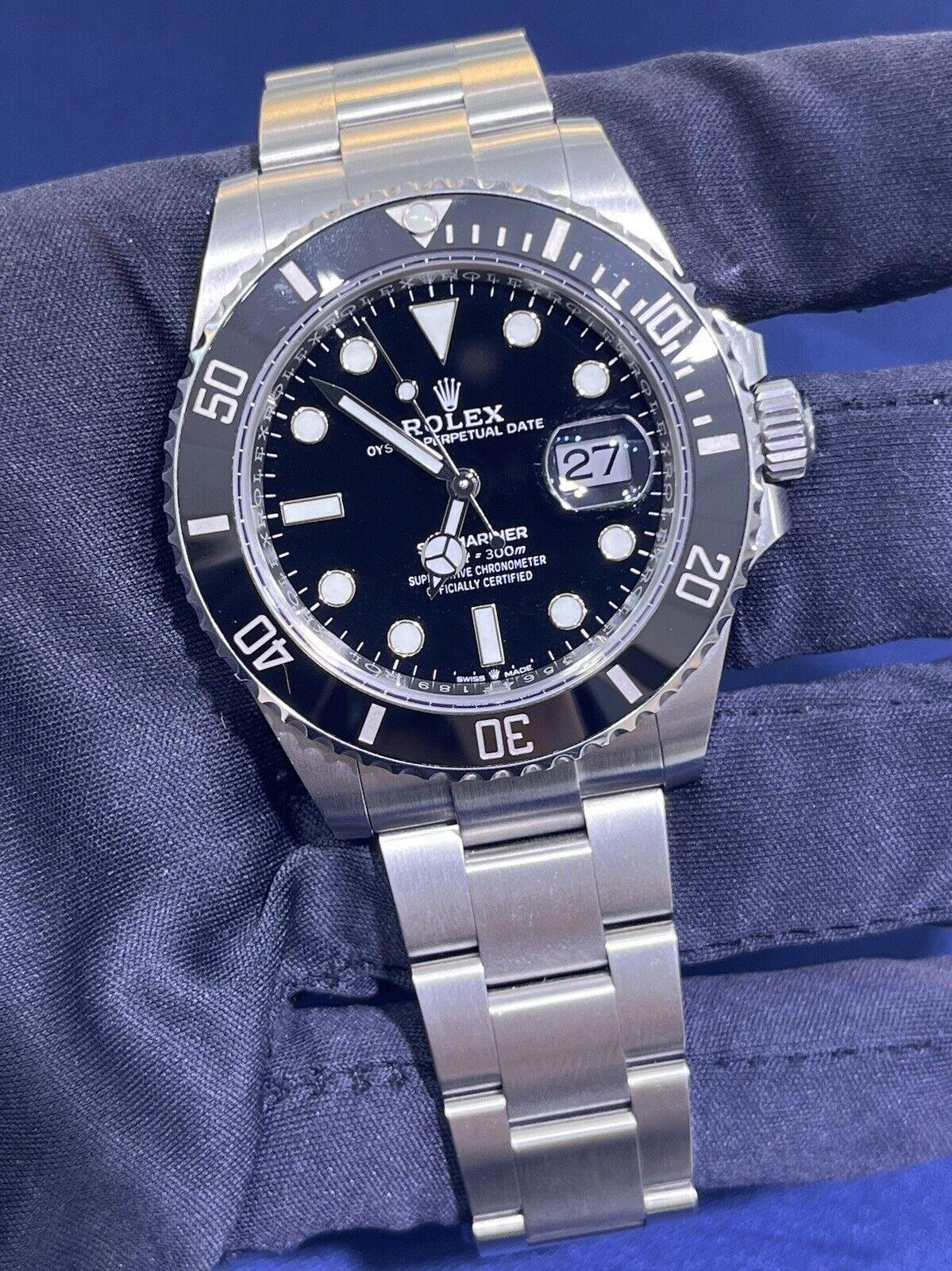 Rolex Submariner Date Black Ceramic 41mm Stainless Steel 126610LN Papers 2023 For Sale 8