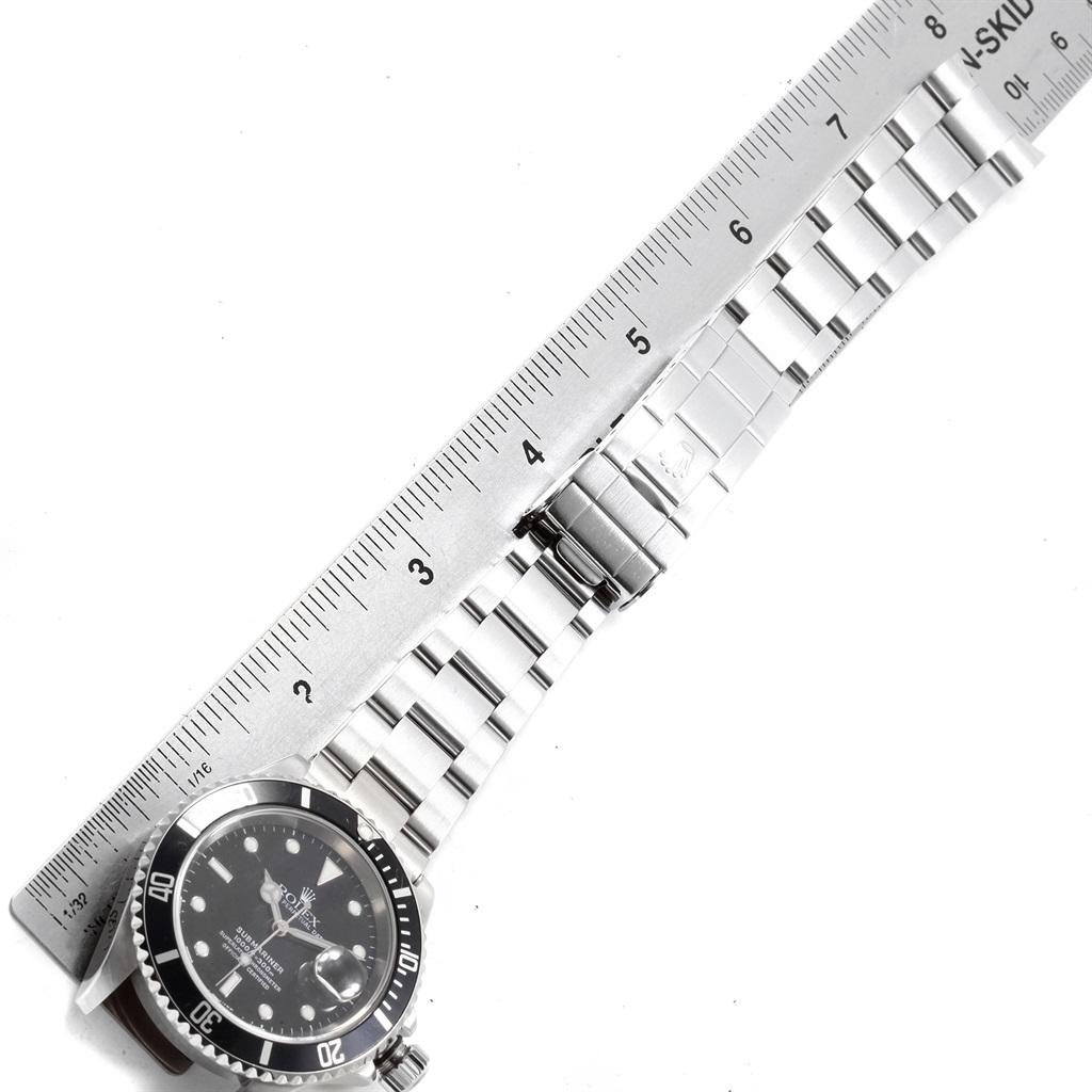 Rolex Submariner Date Black Dial Automatic Men's Watch 16610 1